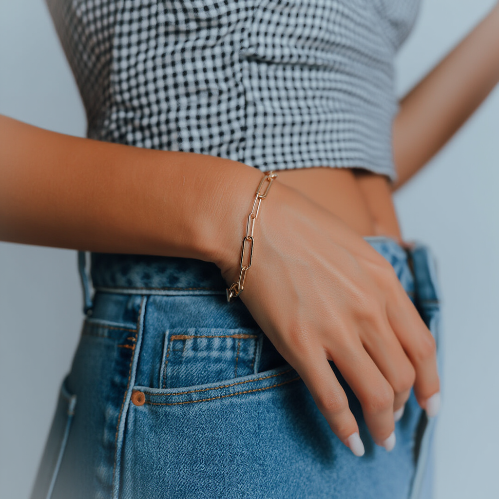 Paperclip Bracelet / Anklet