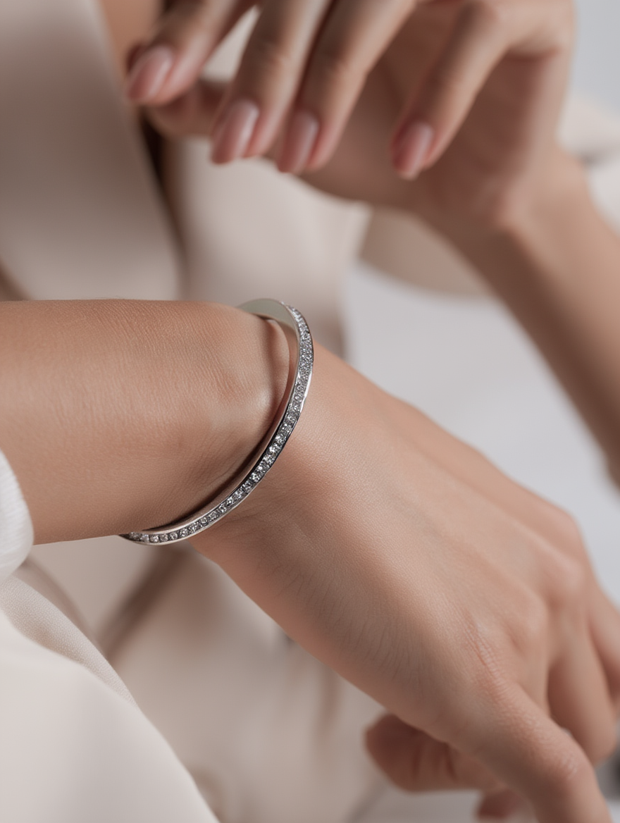 Avery Bracelet - Silver