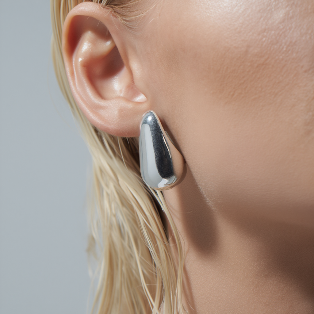 Selene Earrings - Silver