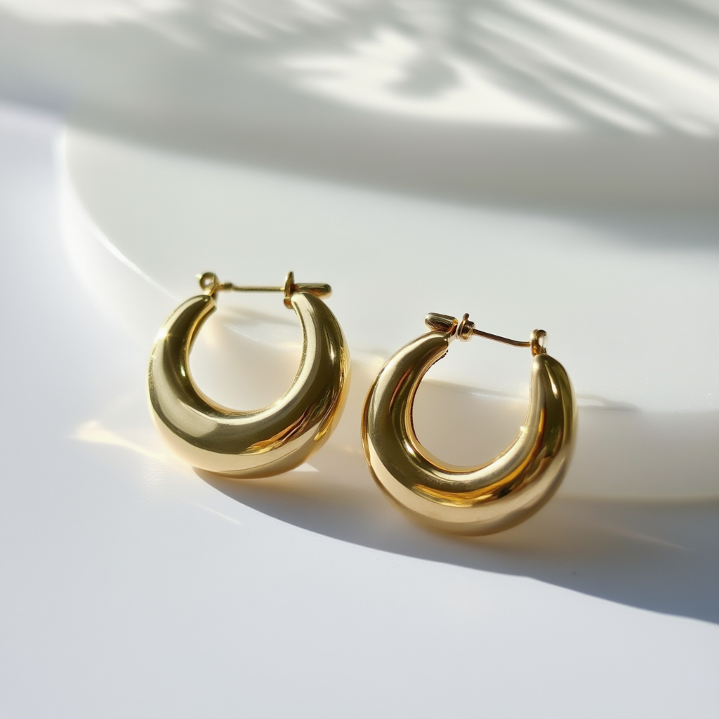 Wyra Earrings – Gold