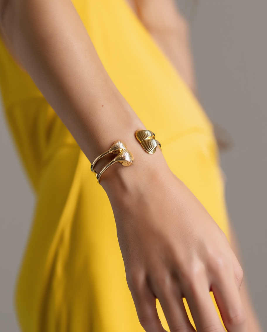 Mini Shell Cuff Bracelet