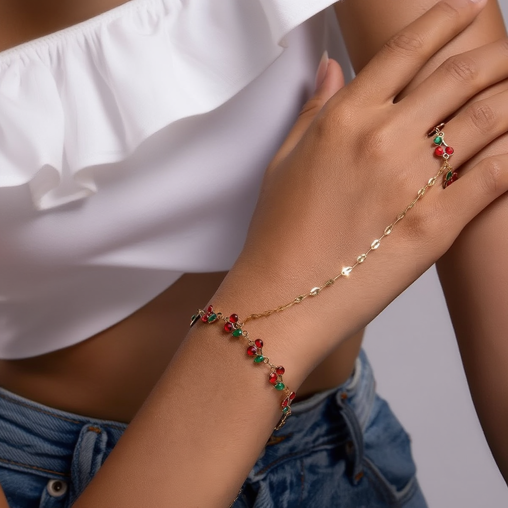 Cherry Hand Chain