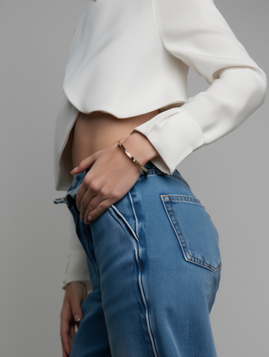 Love Bracelet Thin - 10 - Gold