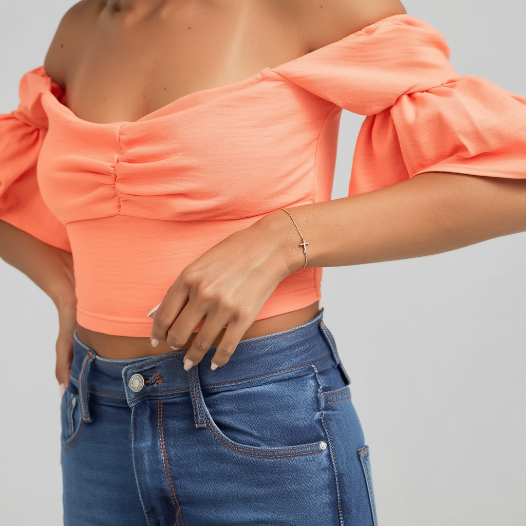 Dainty Cross Bracelet