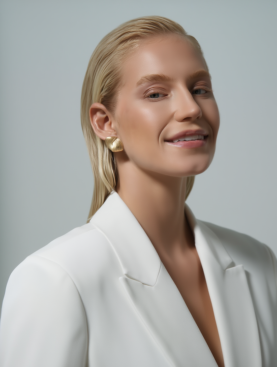 Aurelia Earrings – Gold