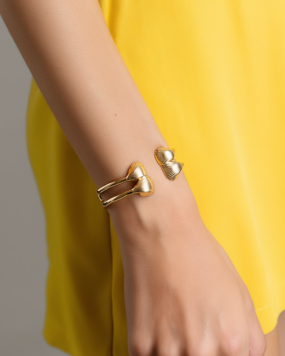 Mini Shell Cuff Bracelet