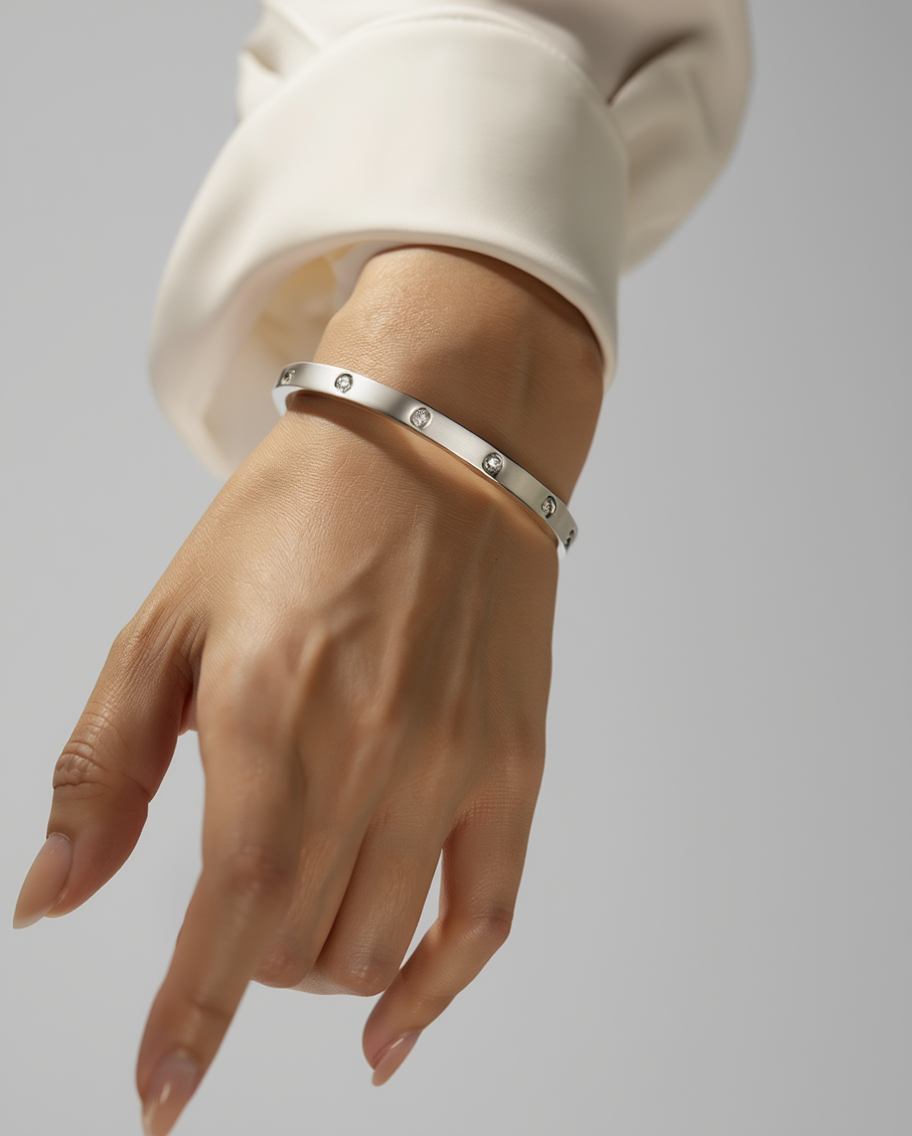 Love Bracelet - 10 - Silver