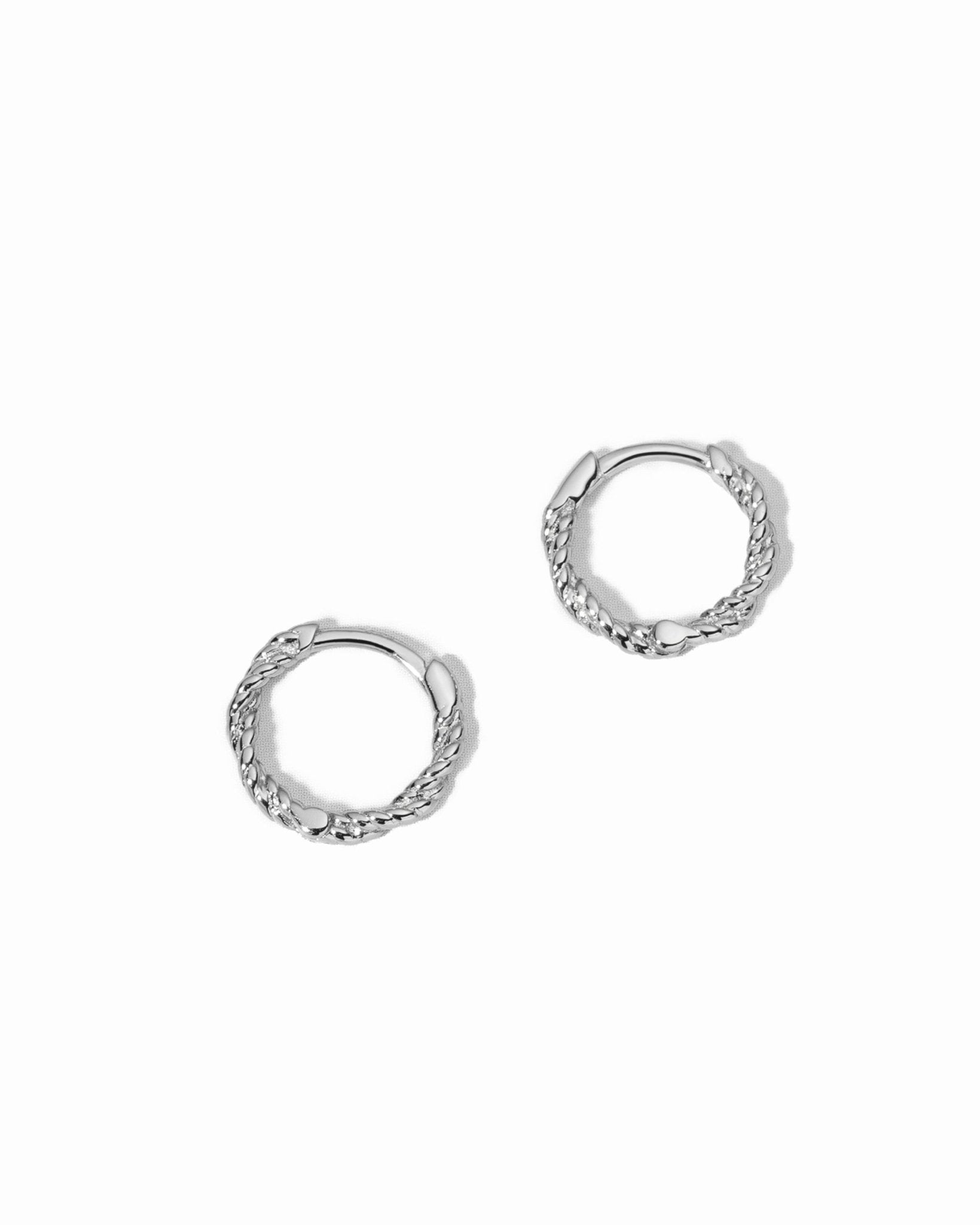 8mm Spiral Huggie - AYUNA