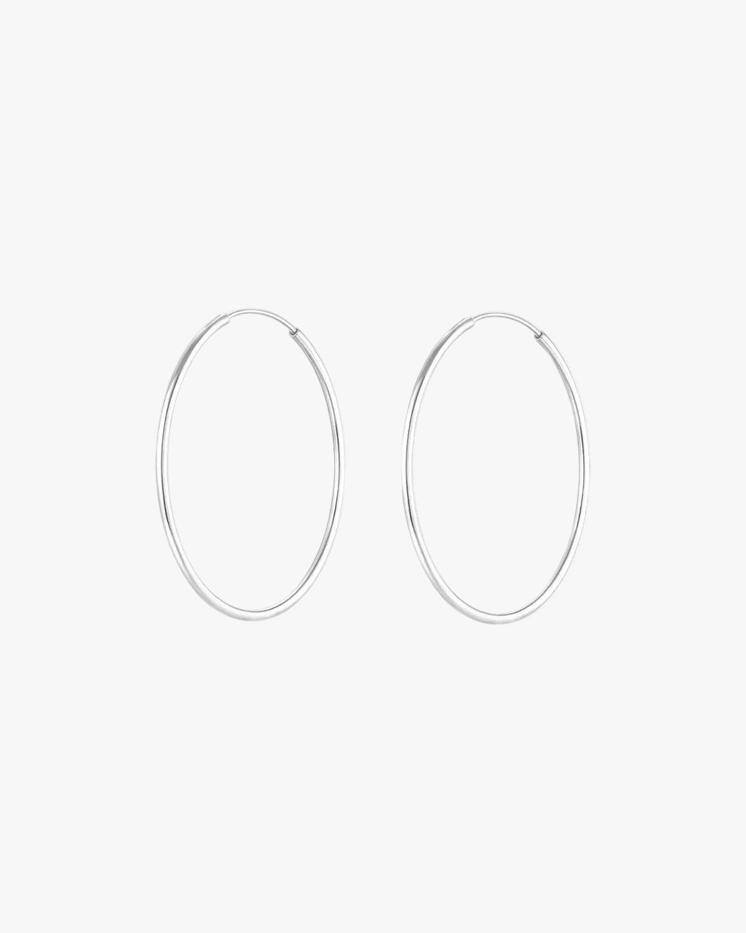 Flynn Hoops - Silver