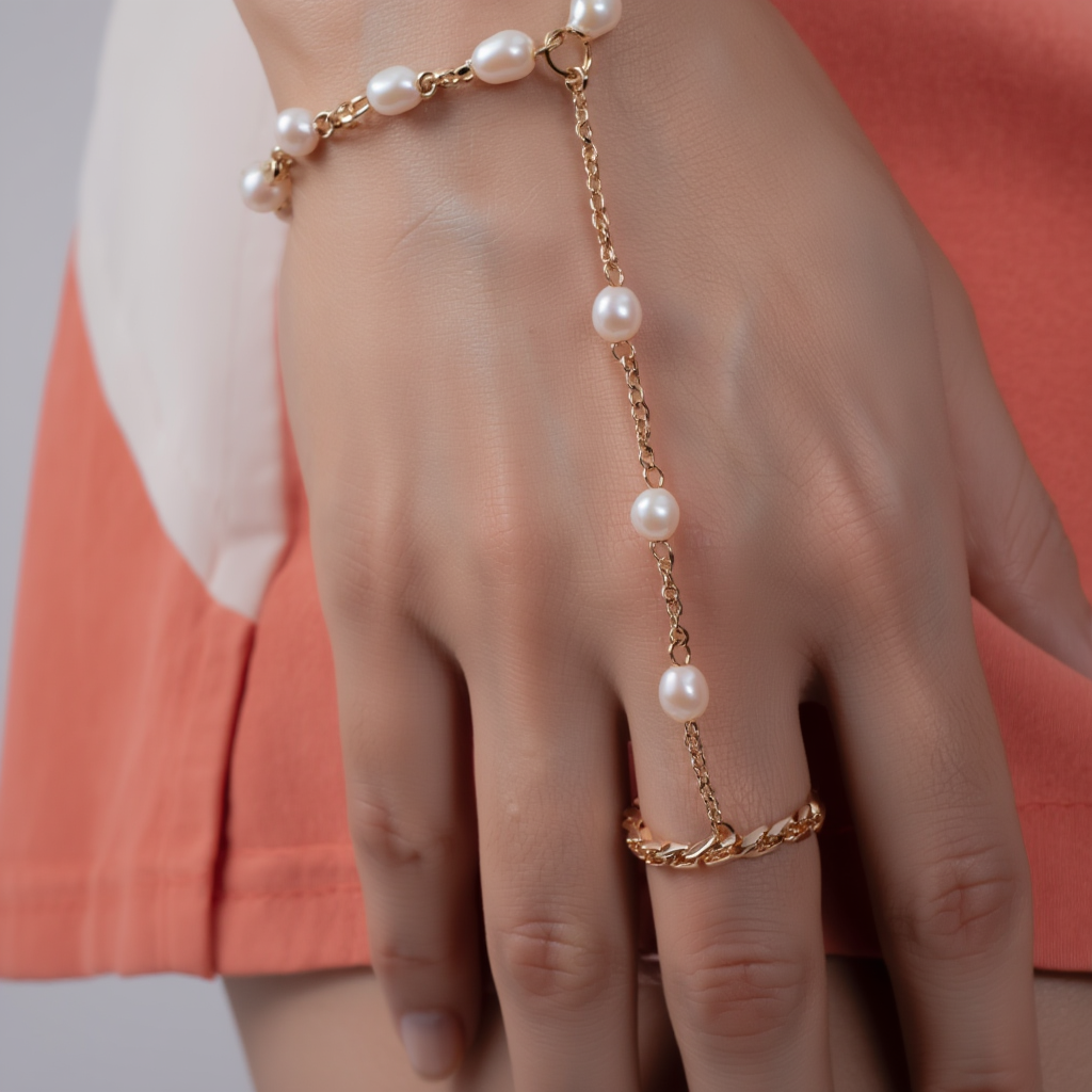 Pearl Hand Chain