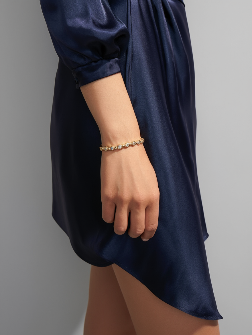 Evie Tennis Bracelet