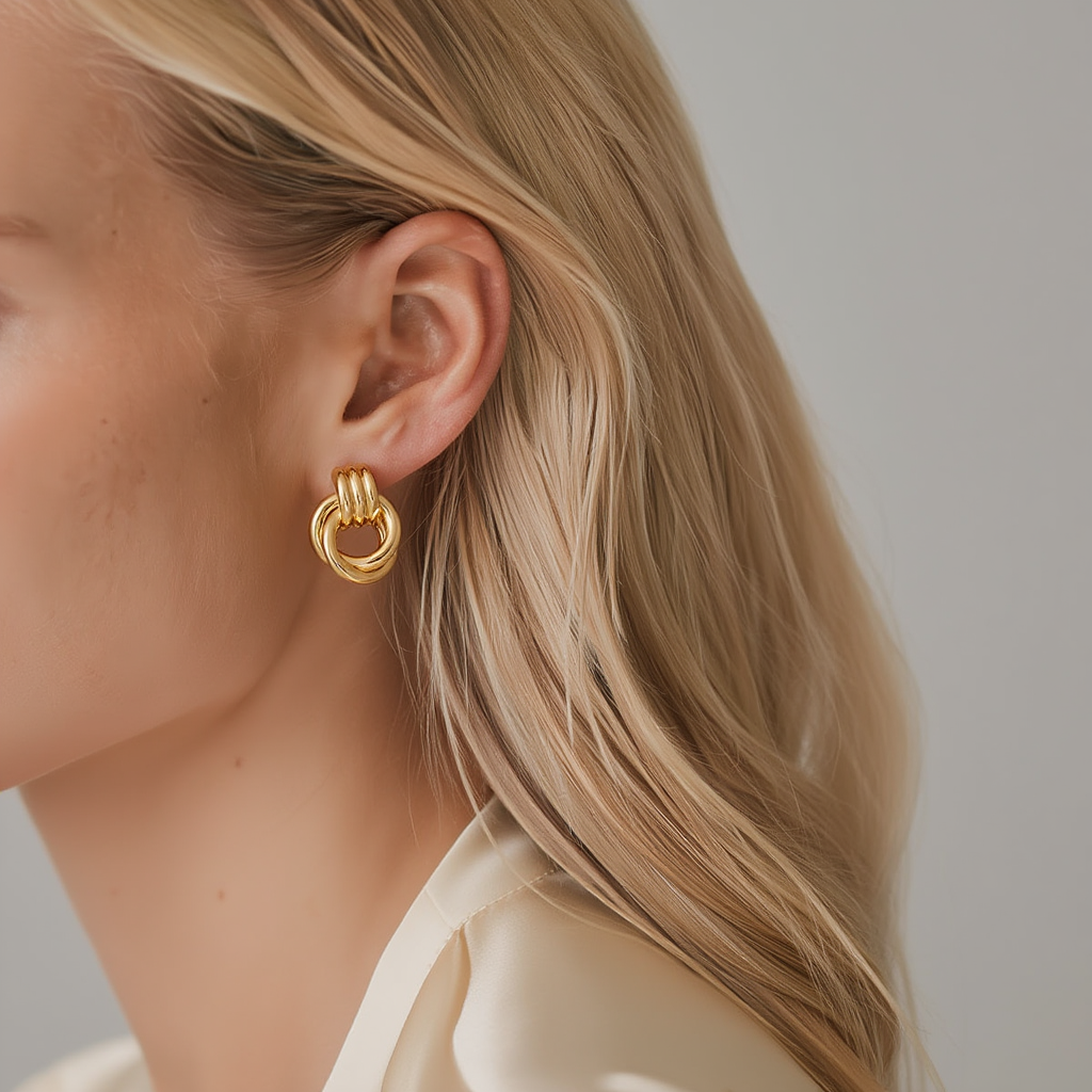 Jacquie Earrings Mini - Gold