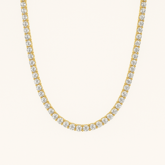 Abby Classic Tennis Necklace - AYUNA