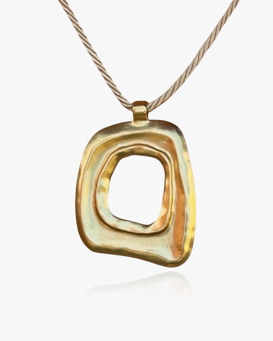 Abstract Shape Statement Necklace - AYUNA
