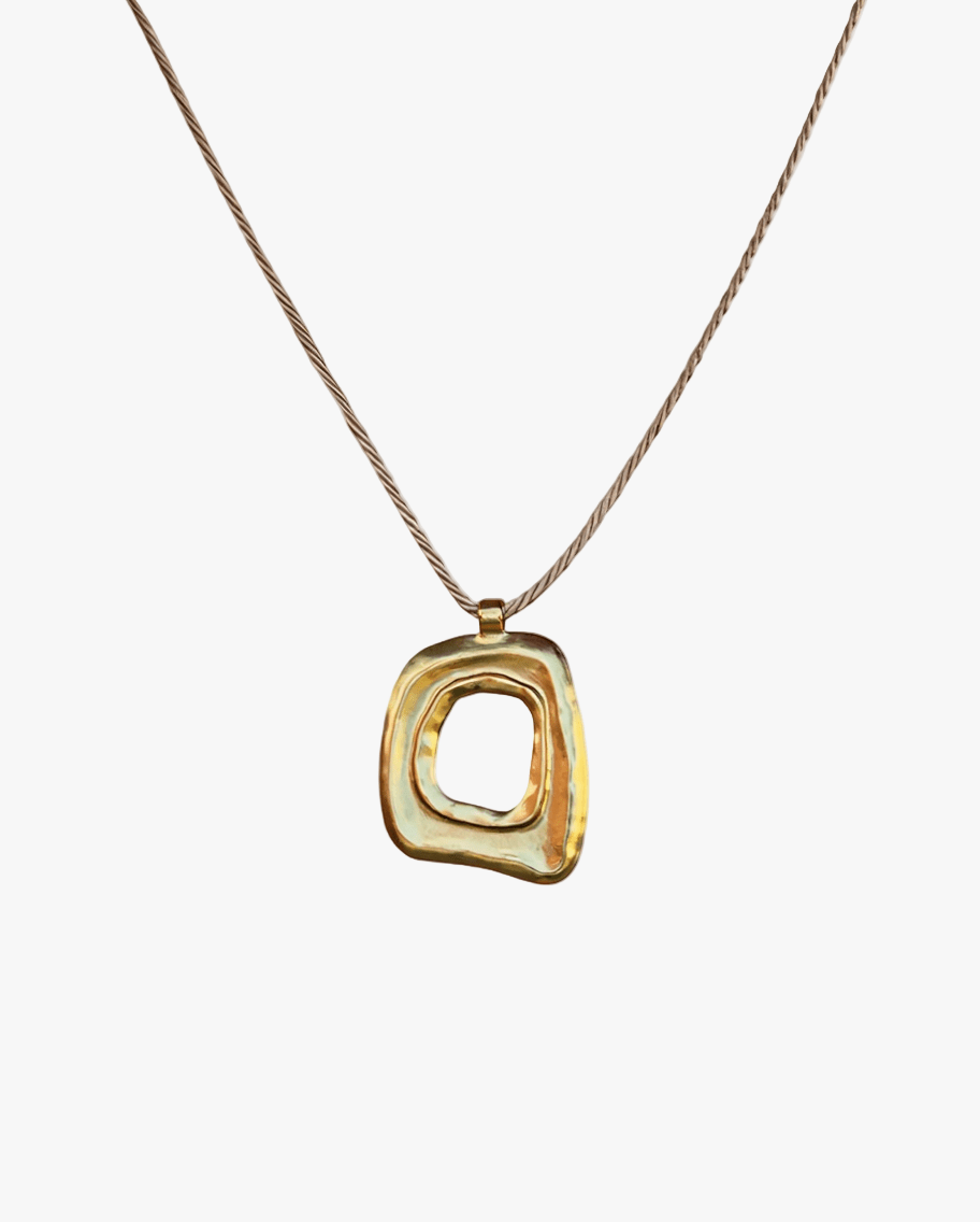 Abstract Shape Statement Necklace - AYUNA