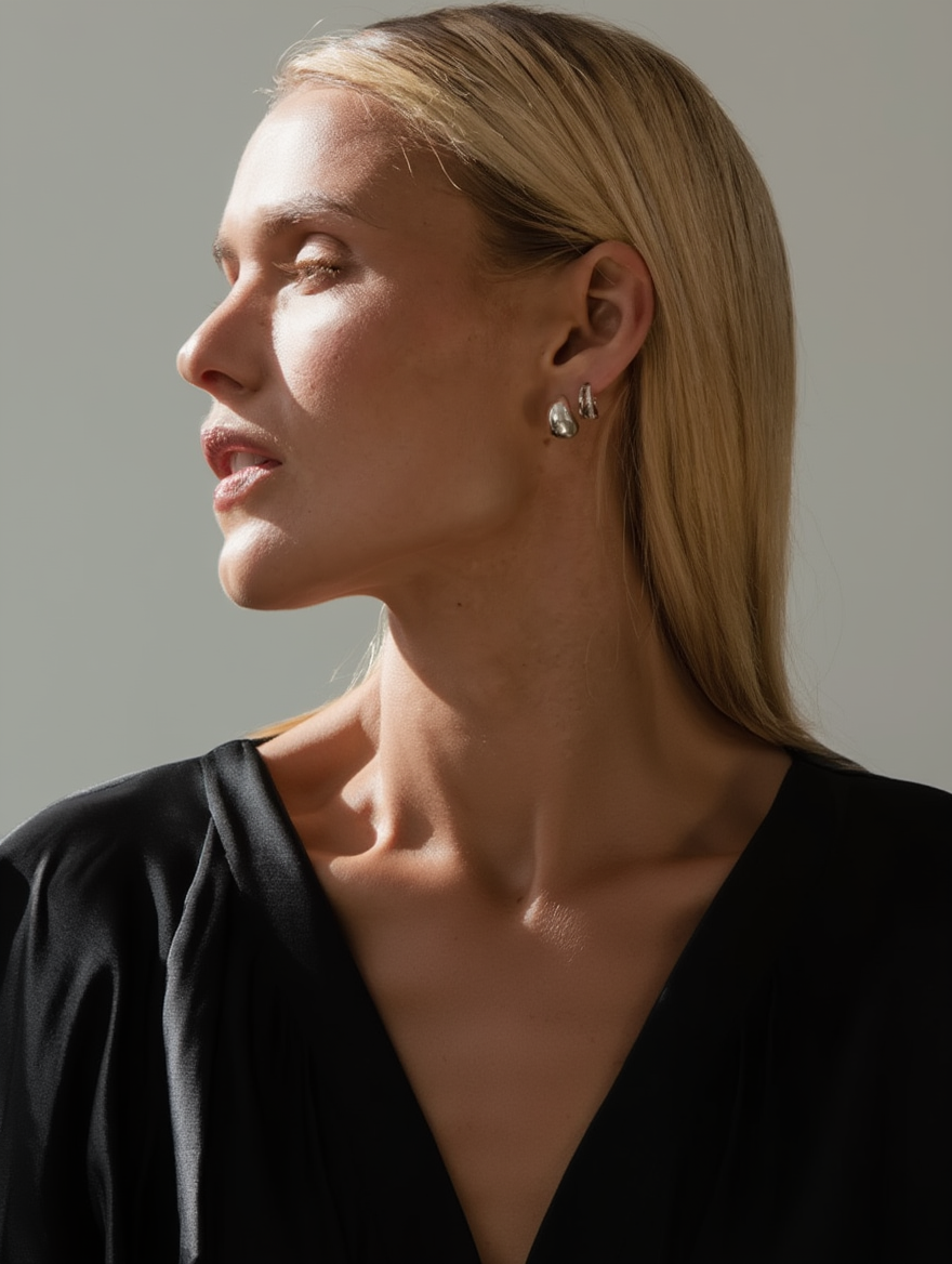 Rome Earrings - Silver