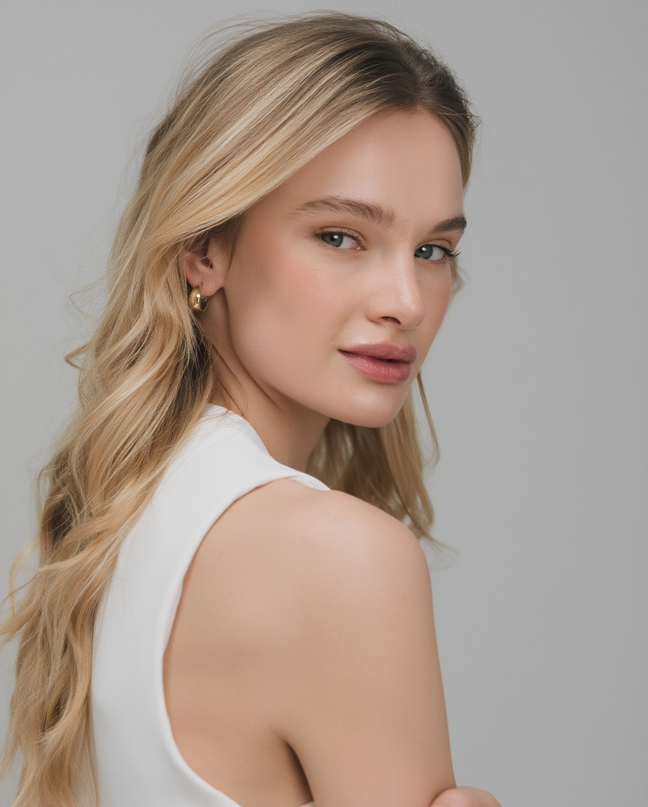 Daphine Earrings - Gold