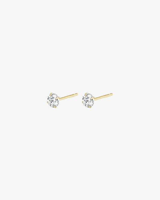 Aoi Studs (4 Sizes) - Gold - AYUNA