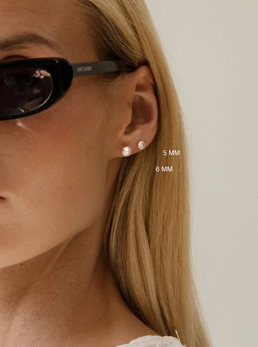 Aoi Studs (4 Sizes) - Gold - AYUNA