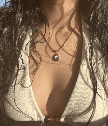 Athena Water Drop Necklace - AYUNA