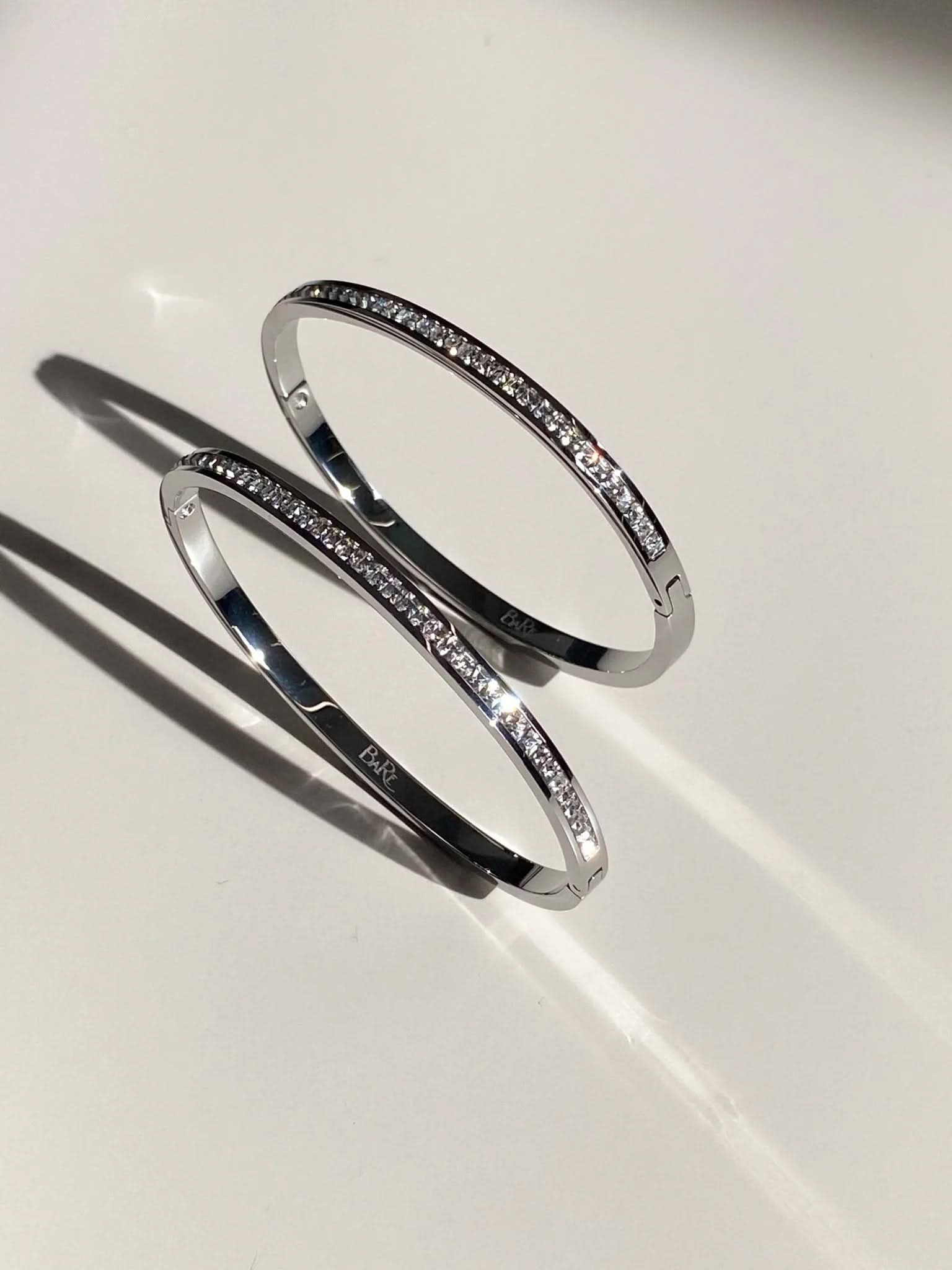 Avery Bangle - Silver - AYUNA