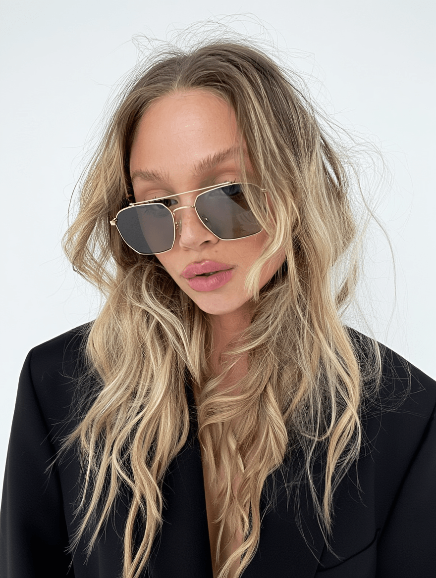 Aviator - Gold/Choc - AYUNA