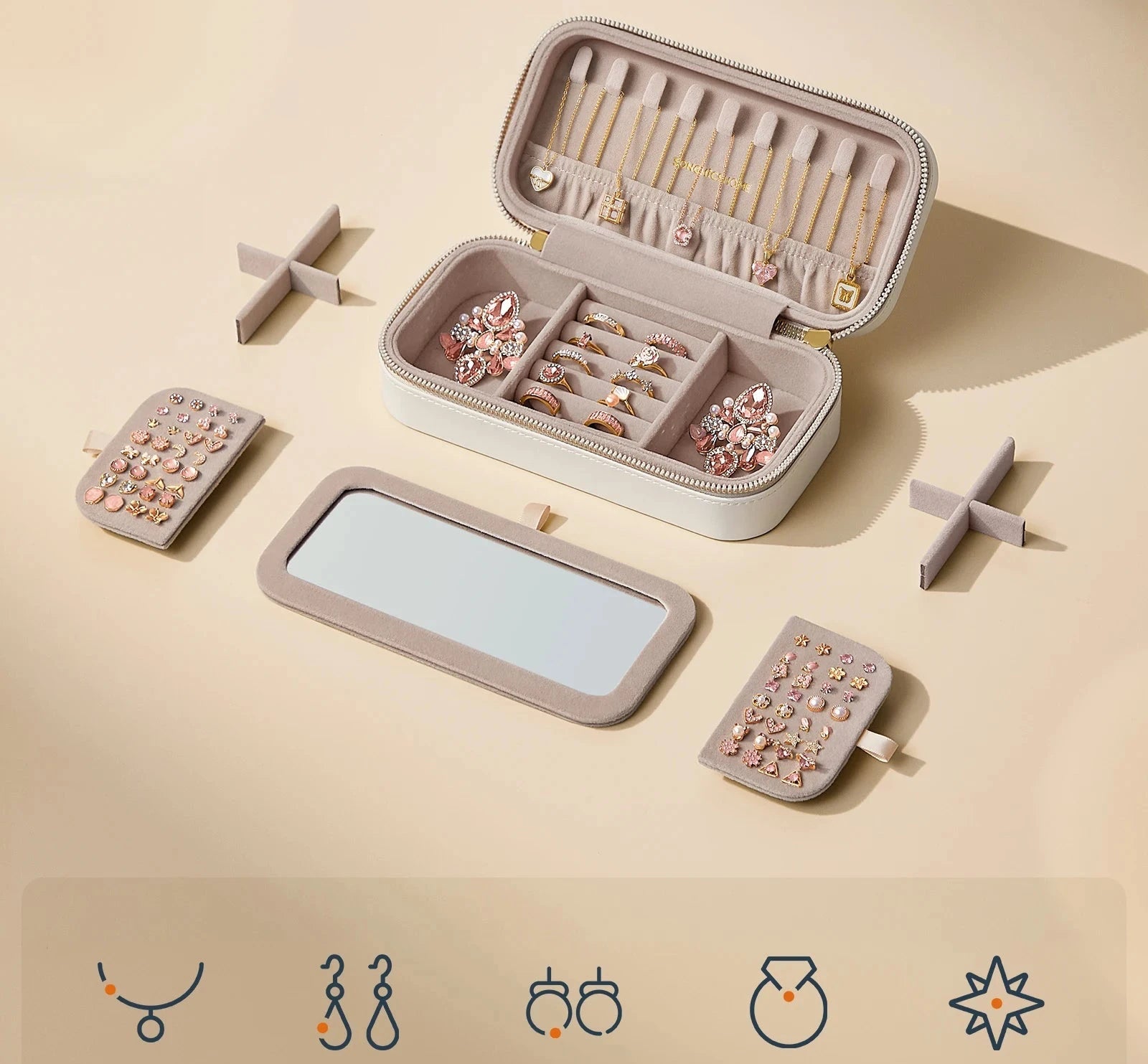 Ayuna Jewelry Travel Box - AYUNA