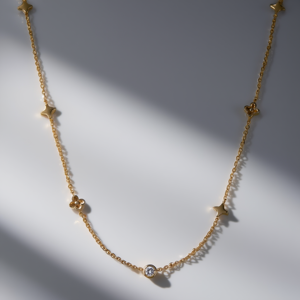 Collar de trébol de Carrie