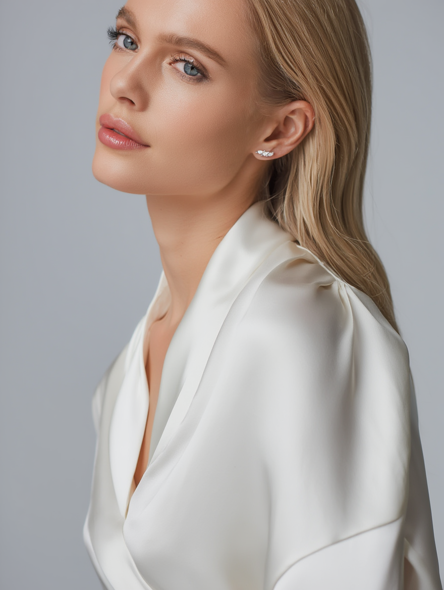 Pendientes Posie - Plata