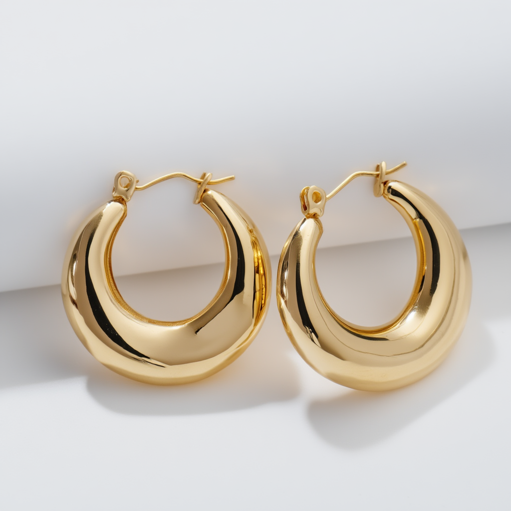 Wyra Earrings – Gold