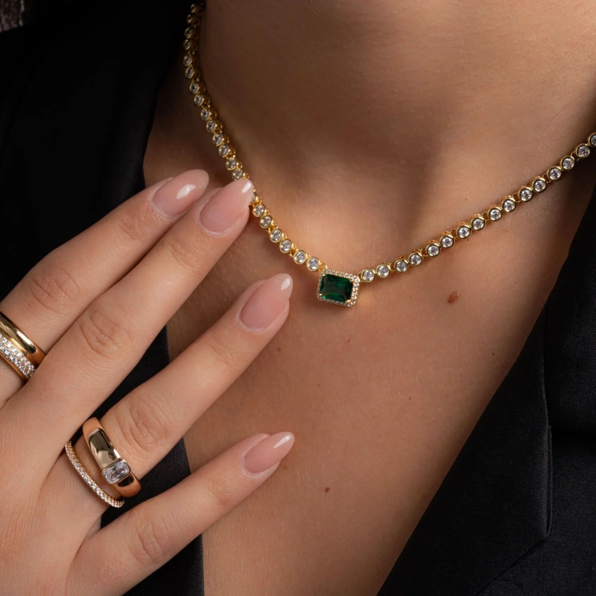 Baguette Dome Ring - AYUNA