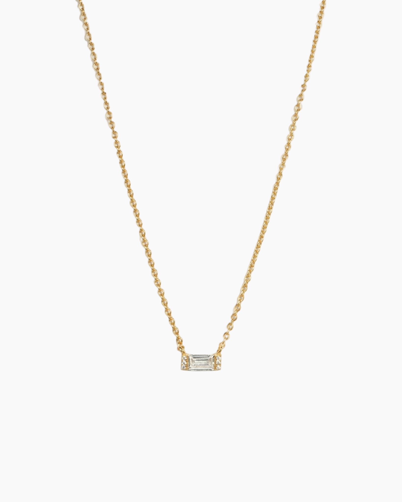 Baguette Necklace - AYUNA