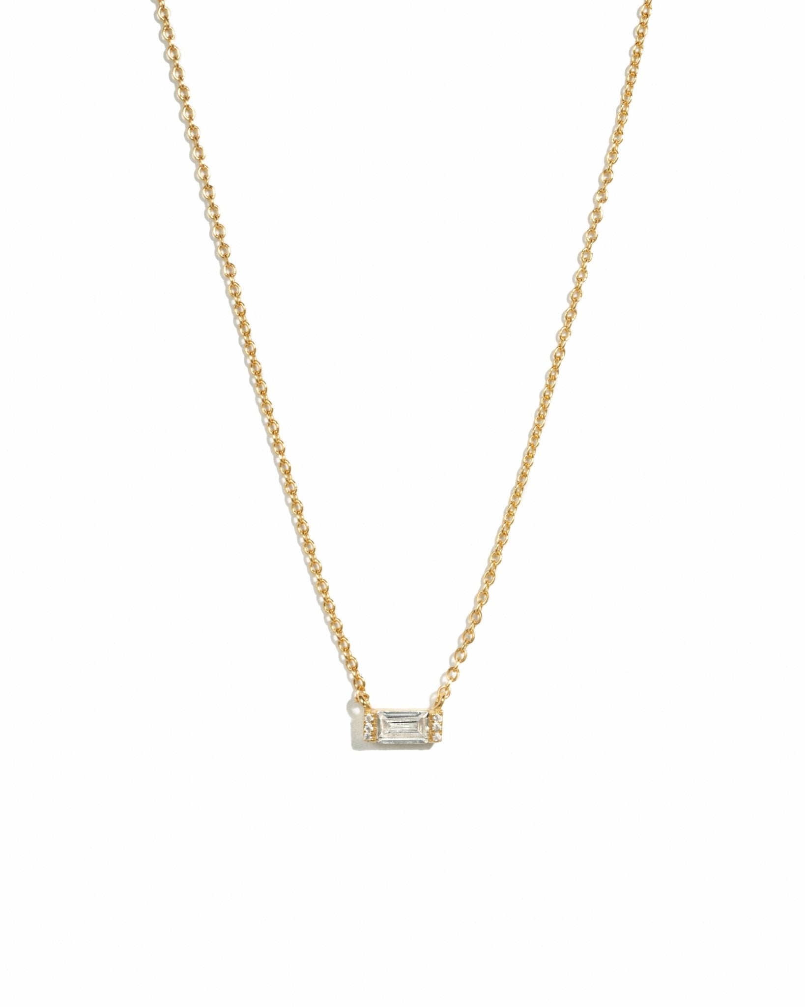 Baguette Necklace - AYUNA