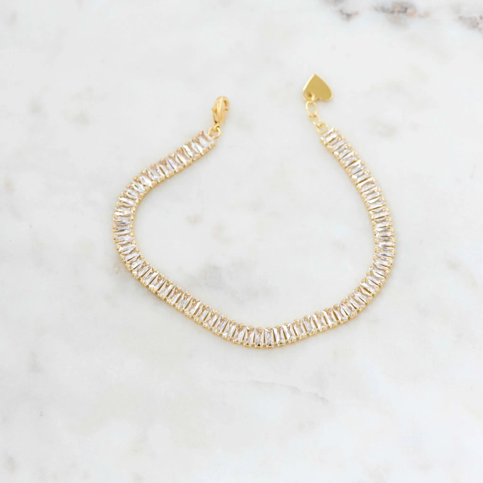 Baguette Tennis Bracelet - AYUNA