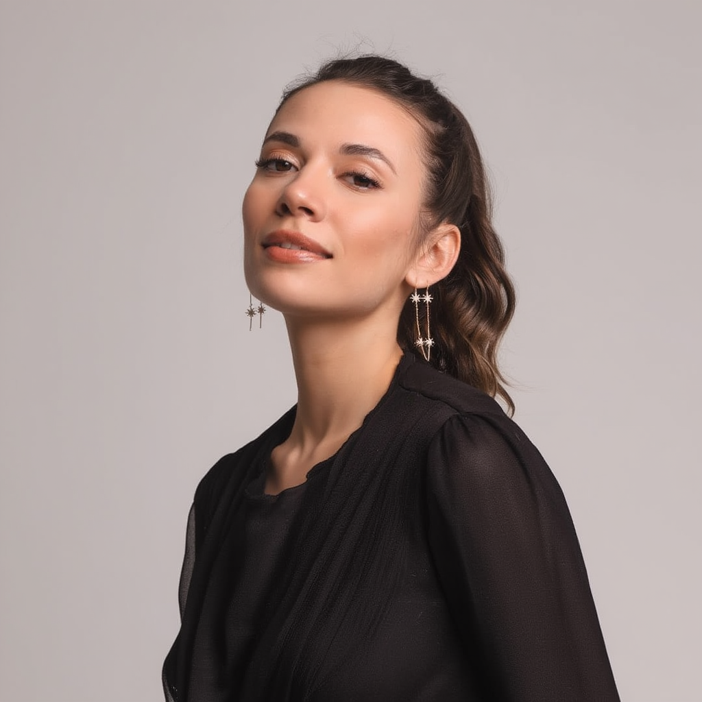 Dubble Star Earrings