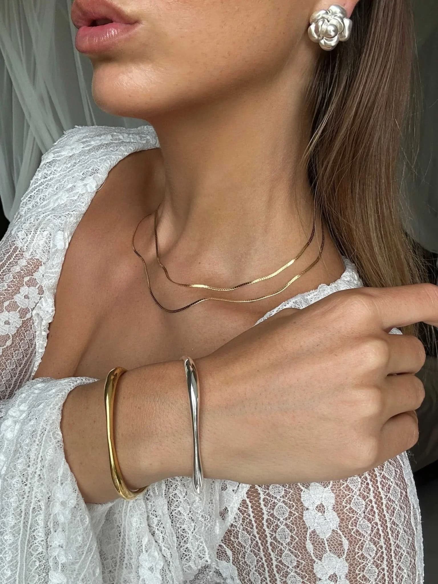 Belle Earrings - Silver - AYUNA