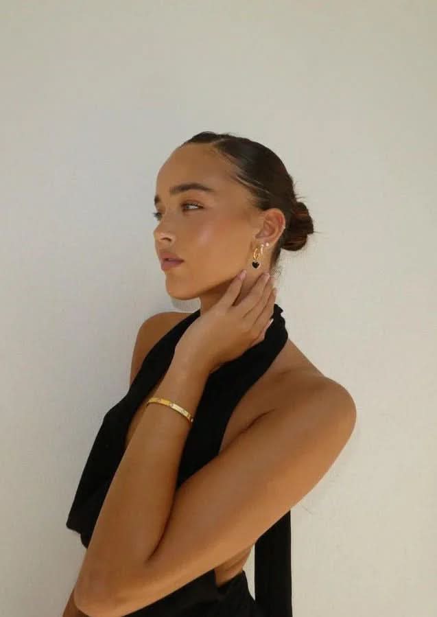 Blanca Bangle - Gold - AYUNA