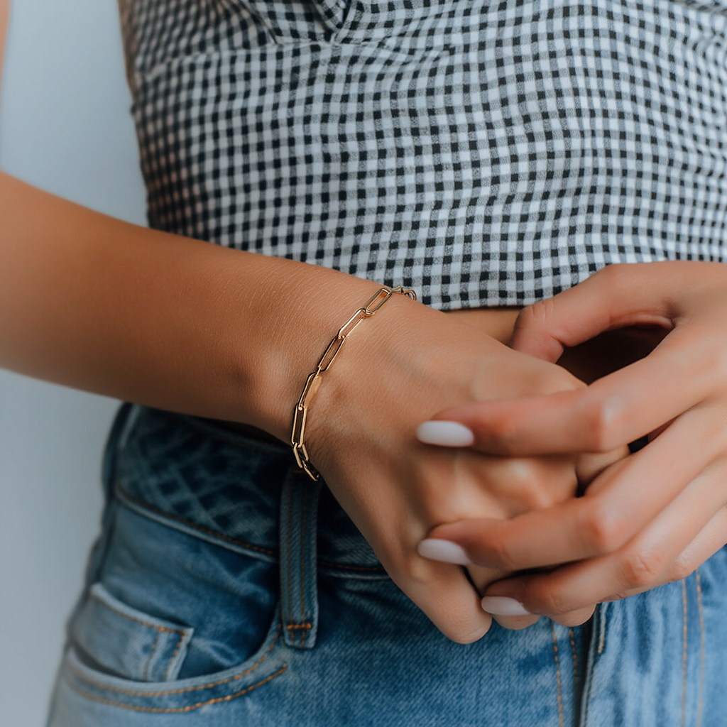 Paperclip Bracelet / Anklet