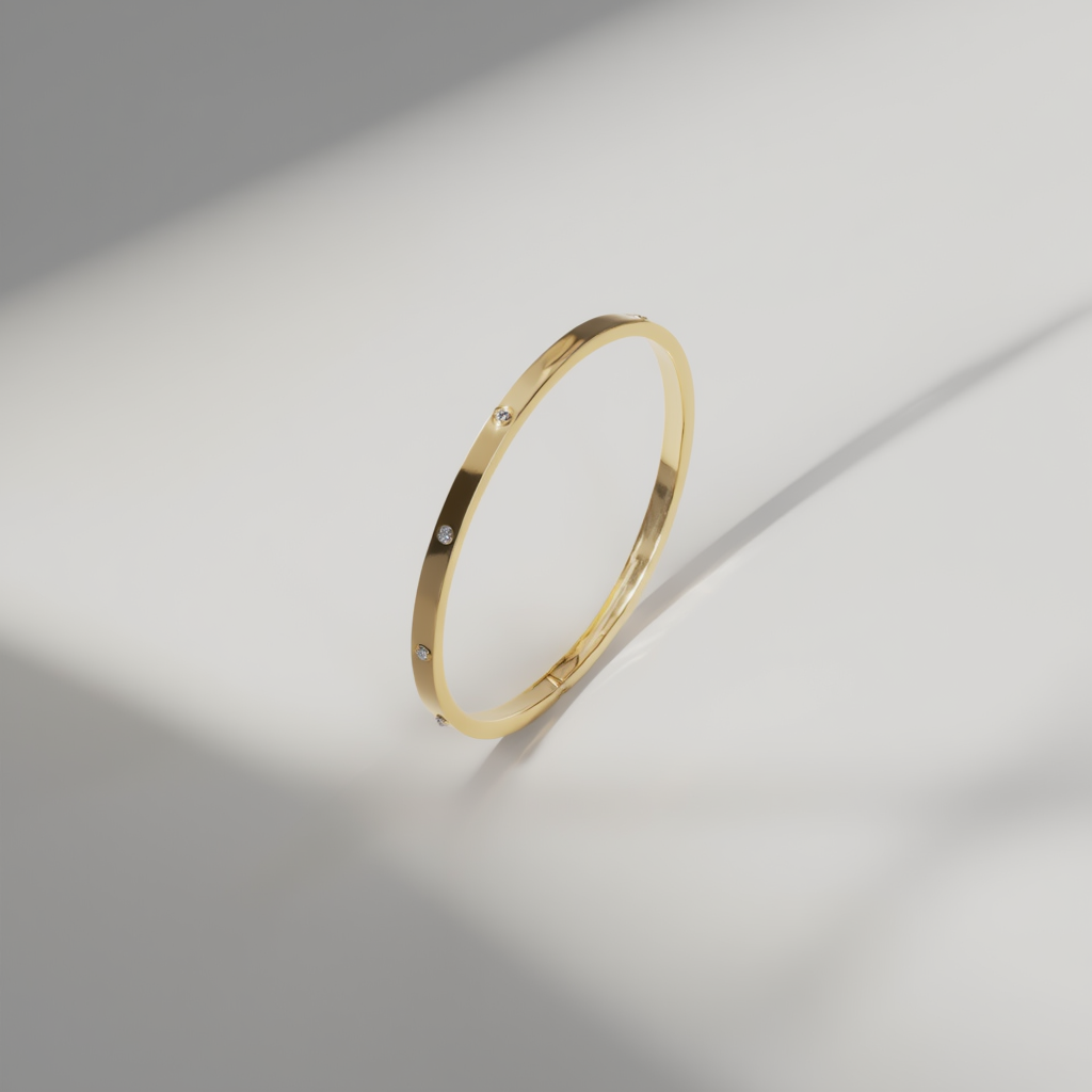 Love Bracelet Thin - 10 - Gold