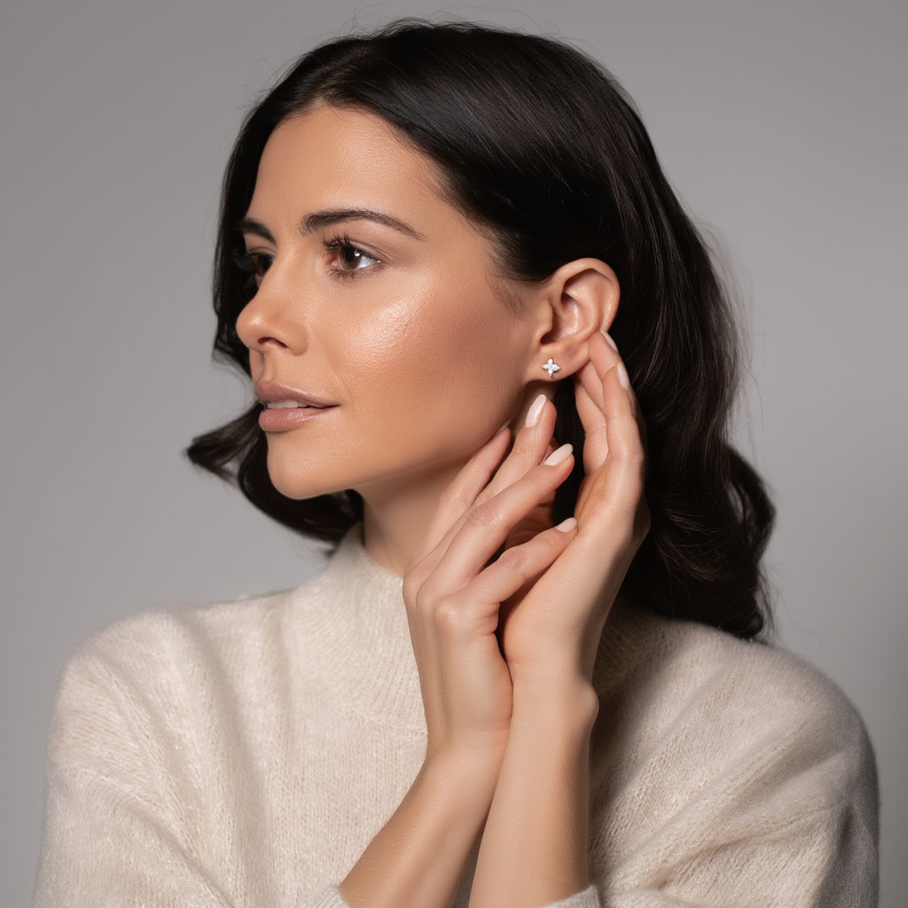 Loria Studs - Silver