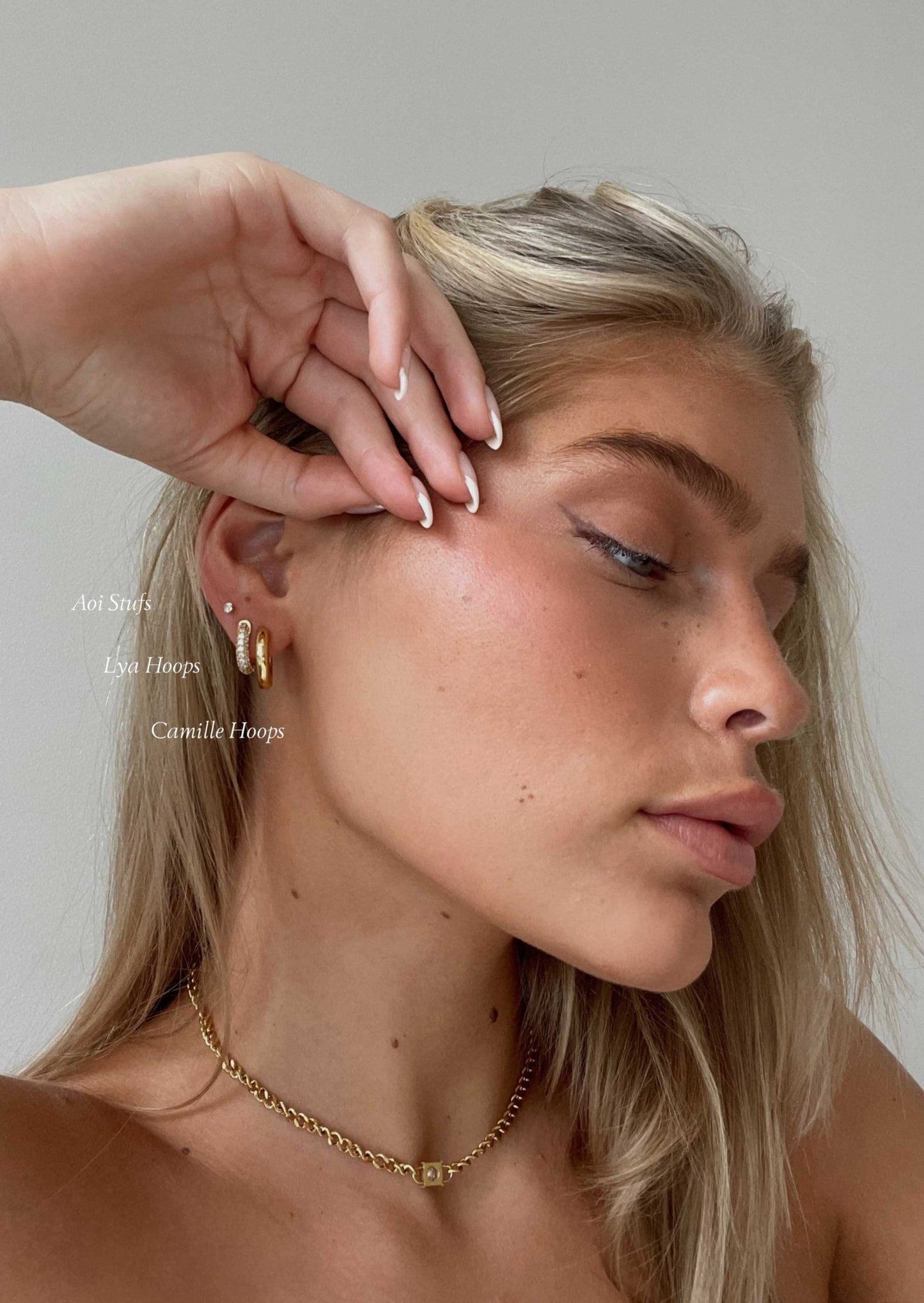 Camille Hoops - Gold - AYUNA