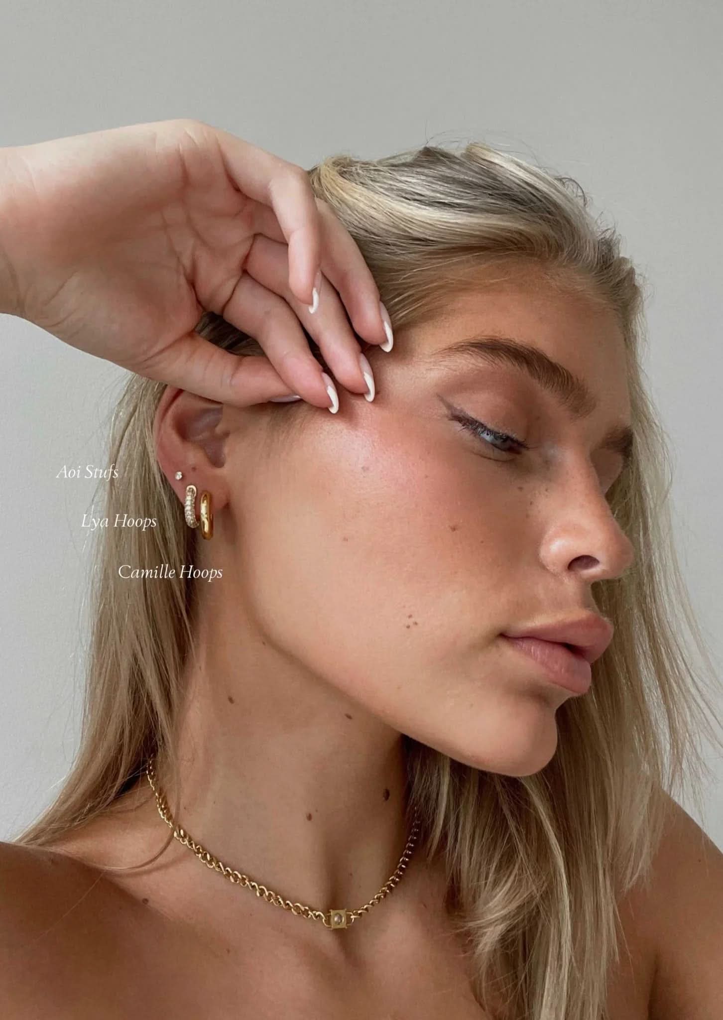 Camille Hoops - Gold - AYUNA