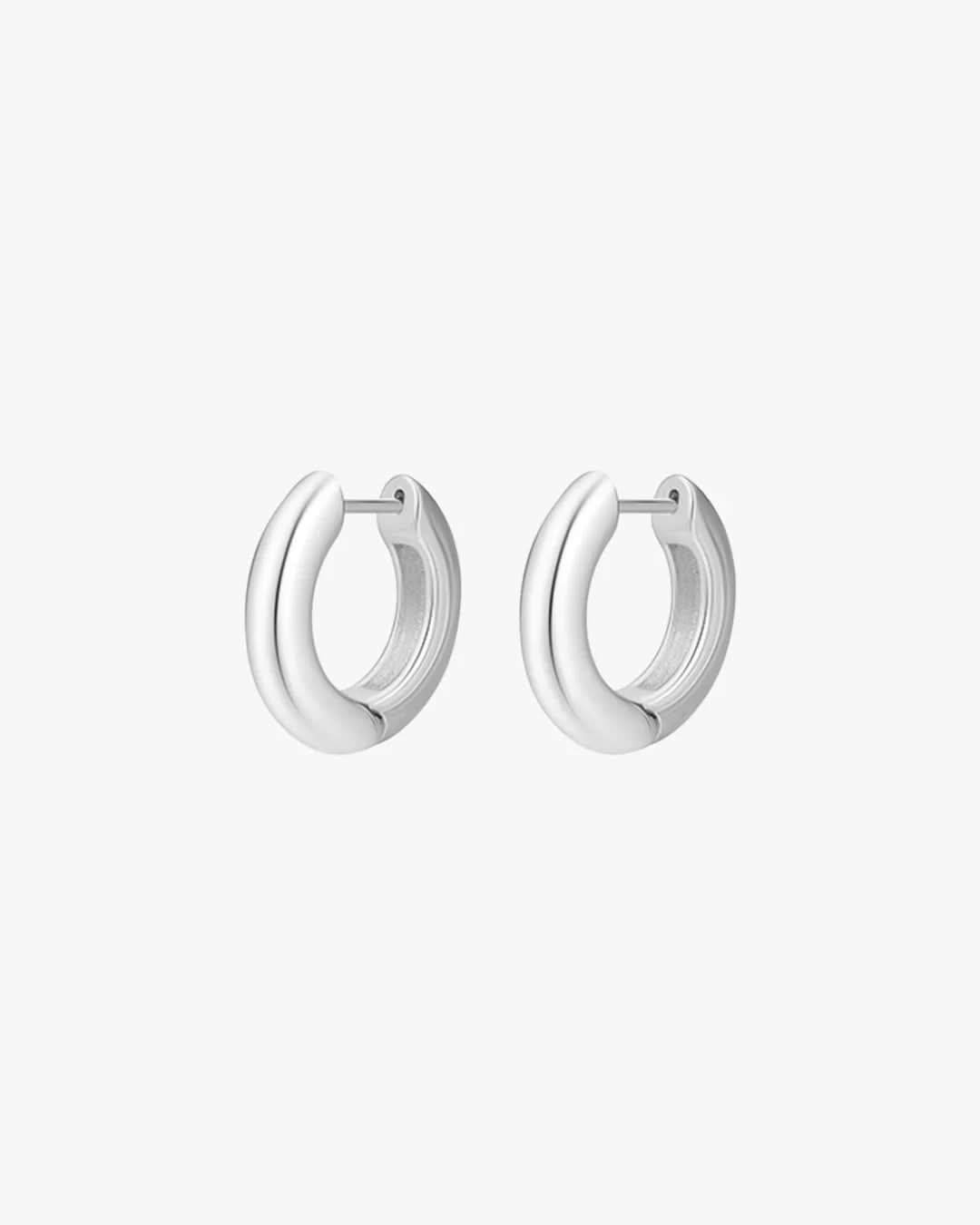 Camille Hoops - Silver - AYUNA