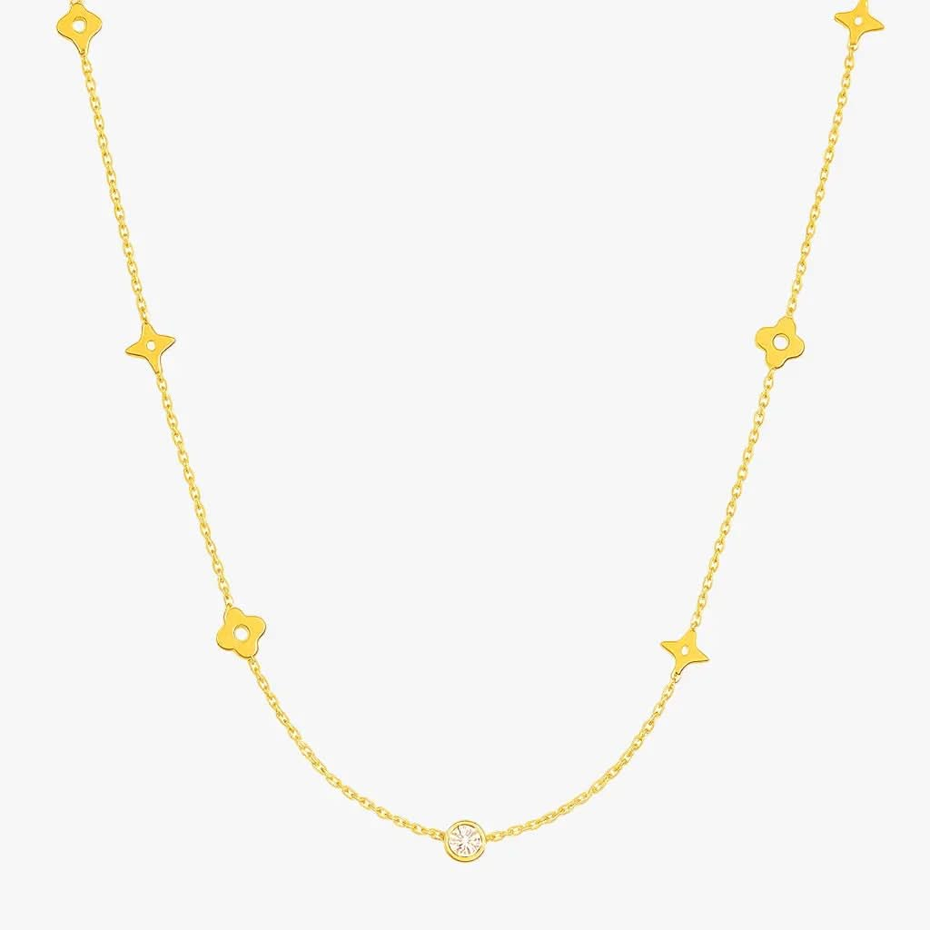 Carrie Clover Necklace - AYUNA