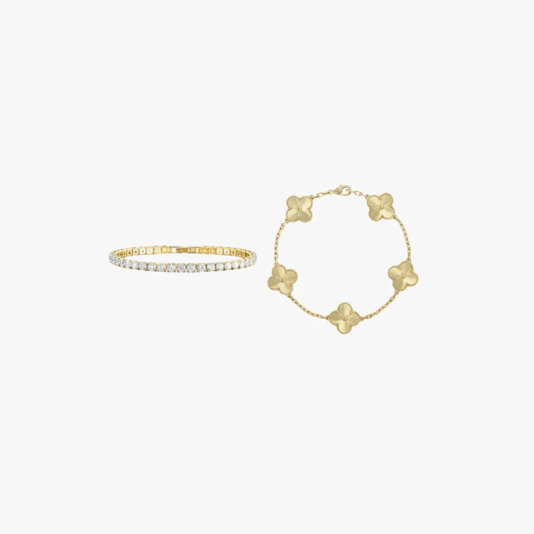 Celine Gold two - piece Set - AYUNA