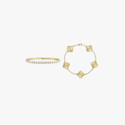 Celine Gold two - piece Set - AYUNA
