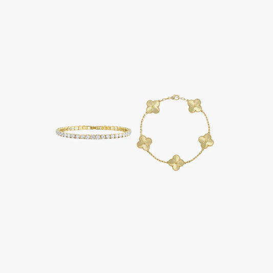 Celine Gold two - piece Set - AYUNA