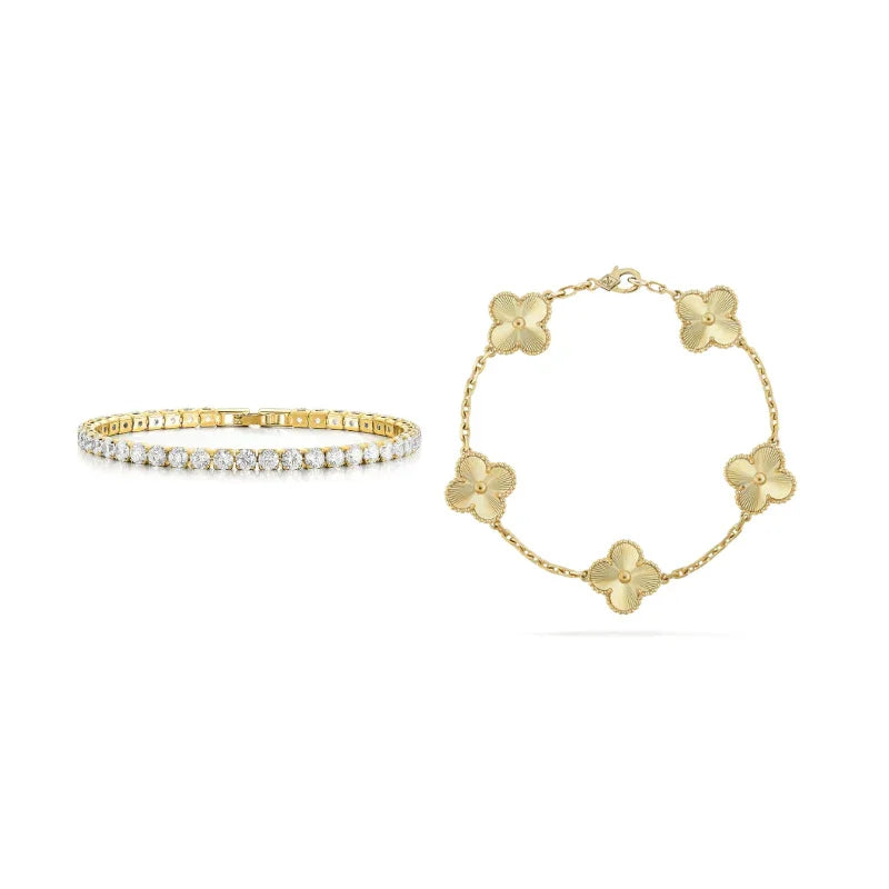 Celine Gold two - piece Set - AYUNA