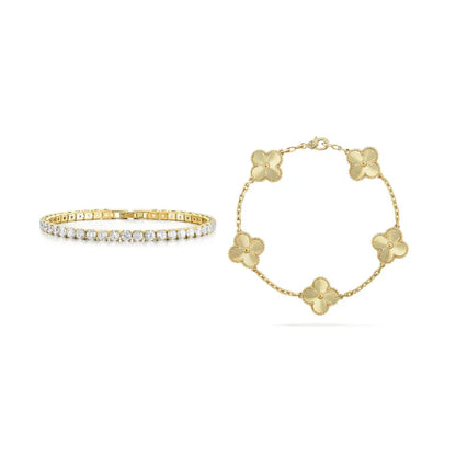 Celine Gold two - piece Set - AYUNA