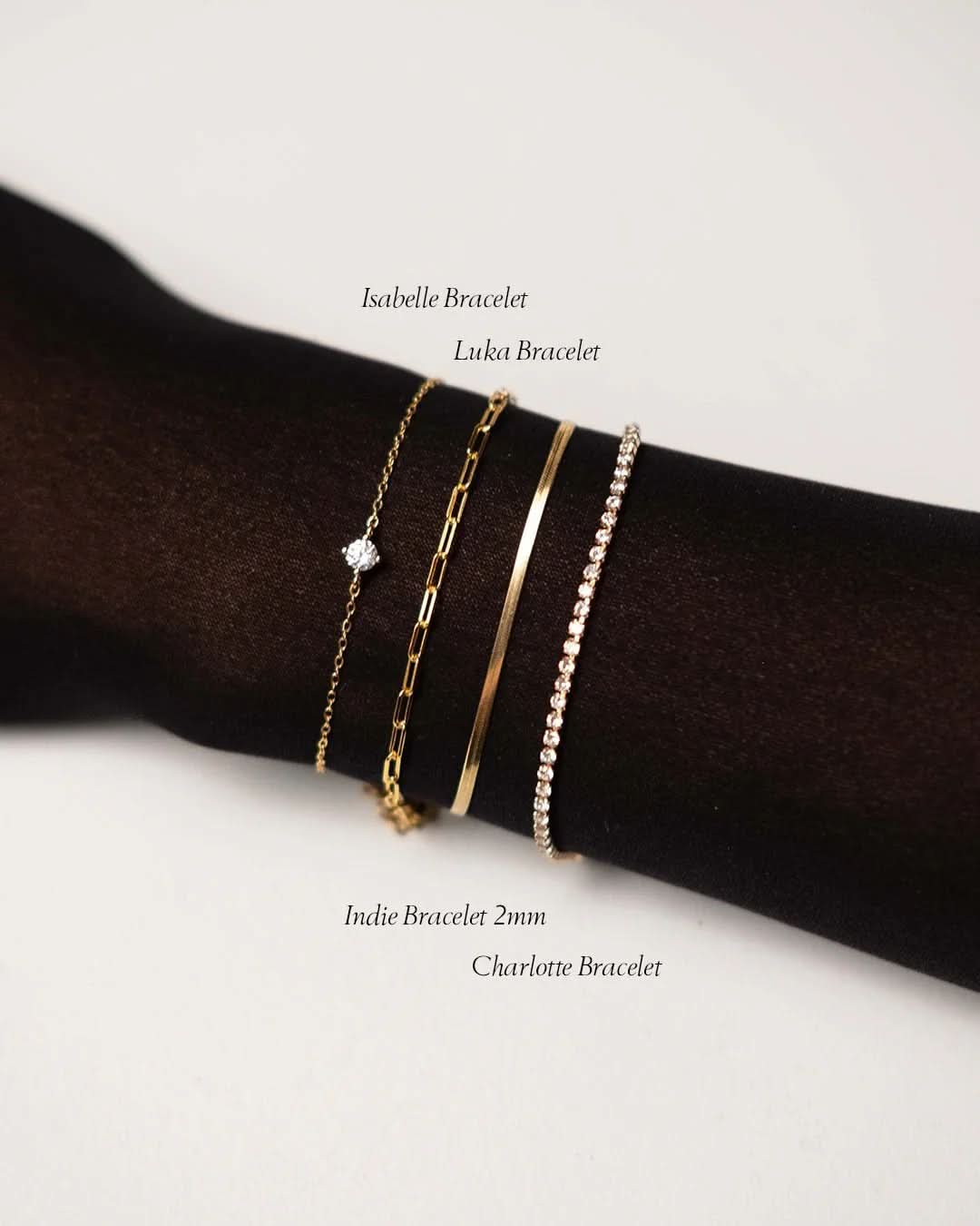 Charlotte Bracelet - Gold - AYUNA